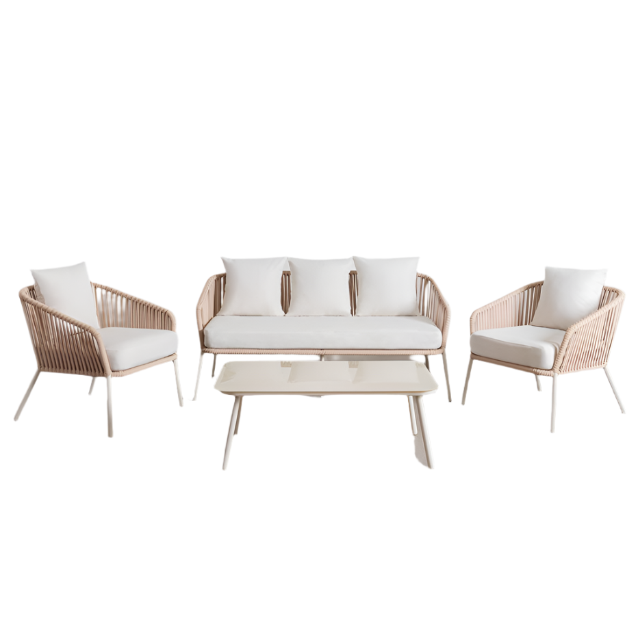 Lauko komplektas ARHIZA, kreminis