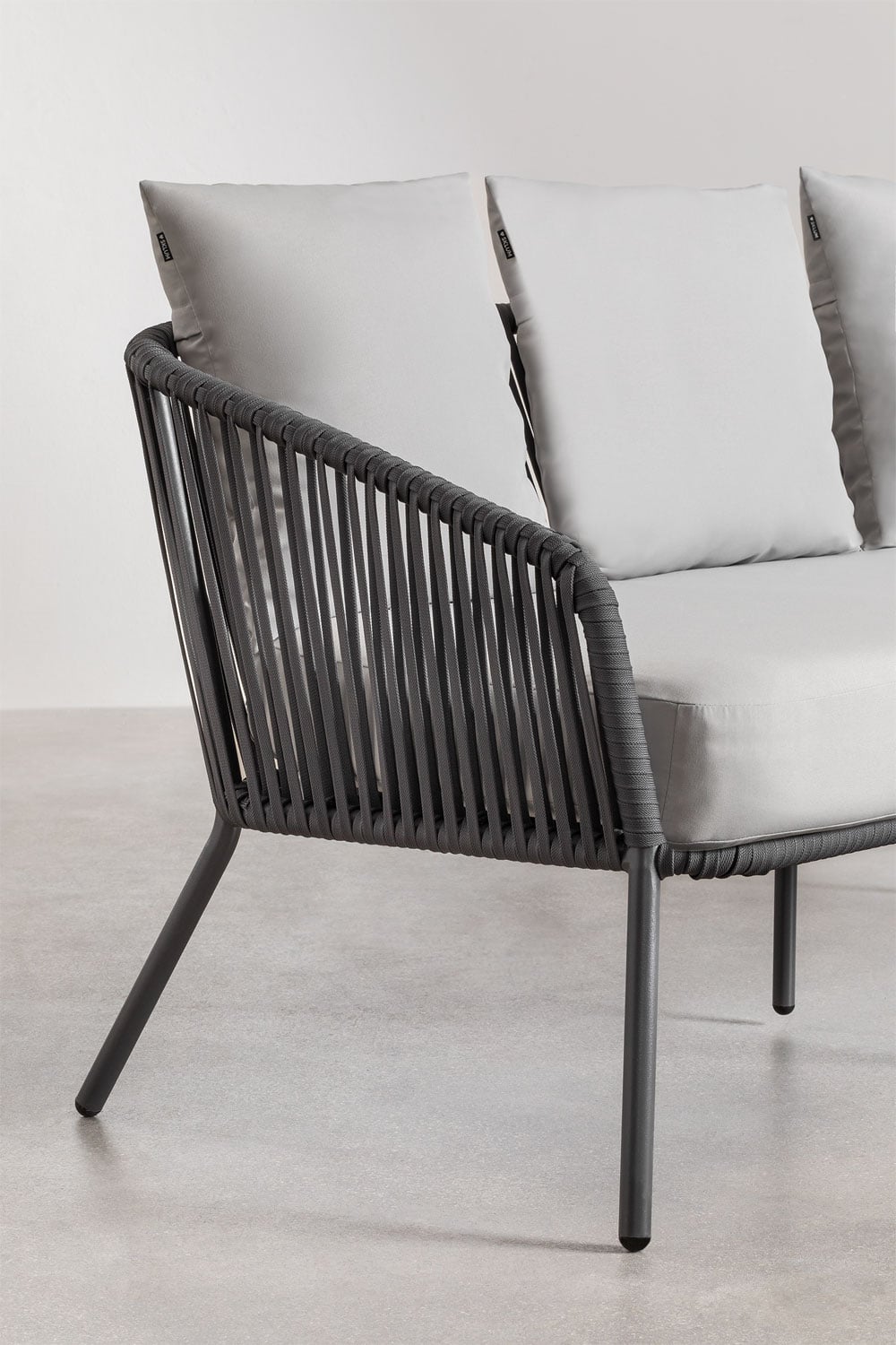 Outdoor Lounge Set TORA, Graphite Grey