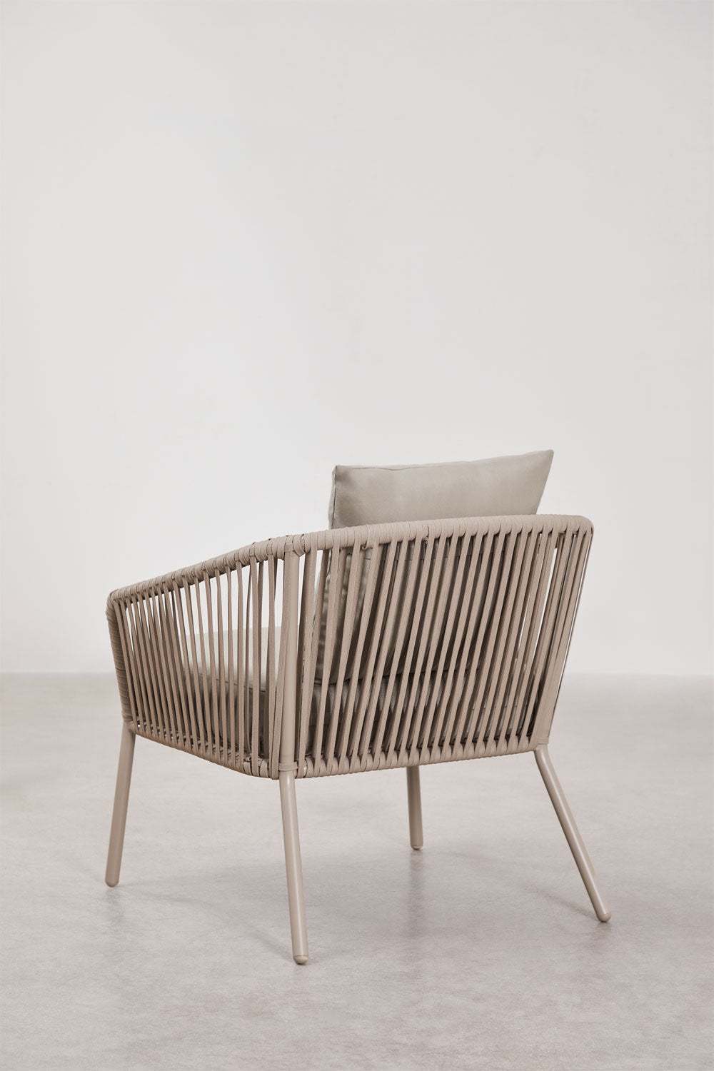 Outdoor Lounge Set TORA, Mocha Brown