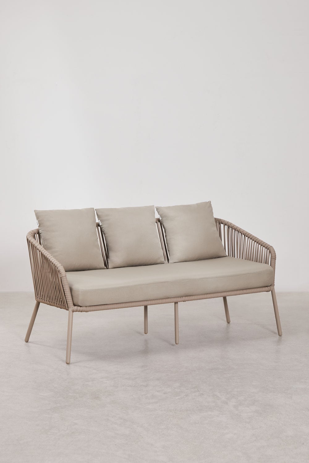 Outdoor Lounge Set TORA, Mocha Brown