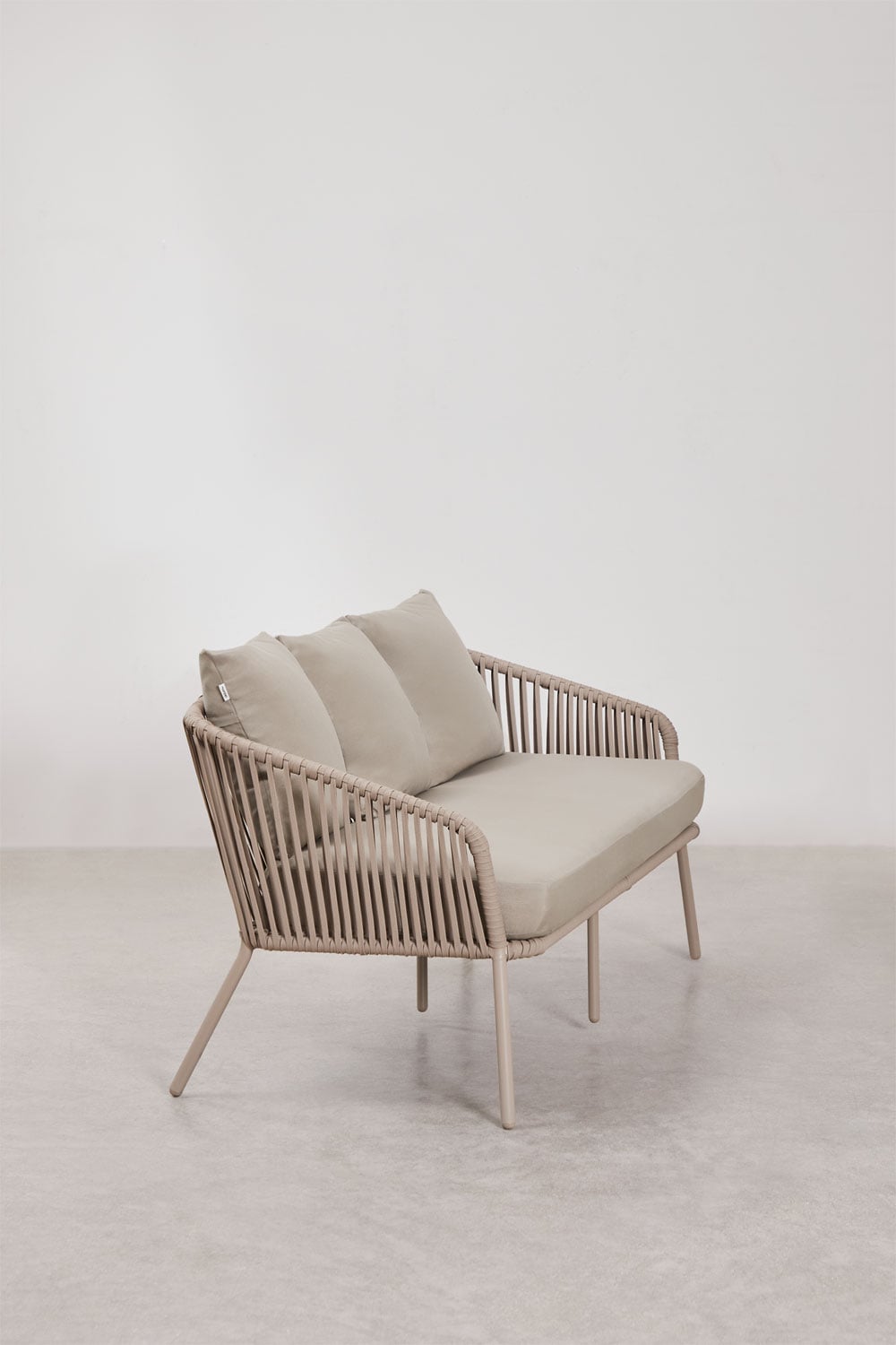 Outdoor Lounge Set TORA, Mocha Brown