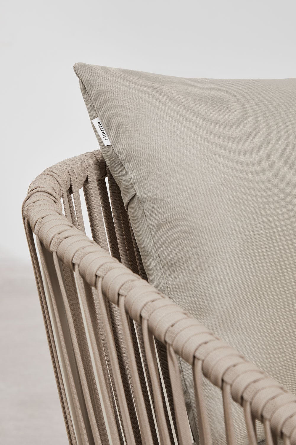 Outdoor Lounge Set TORA, Mocha Brown