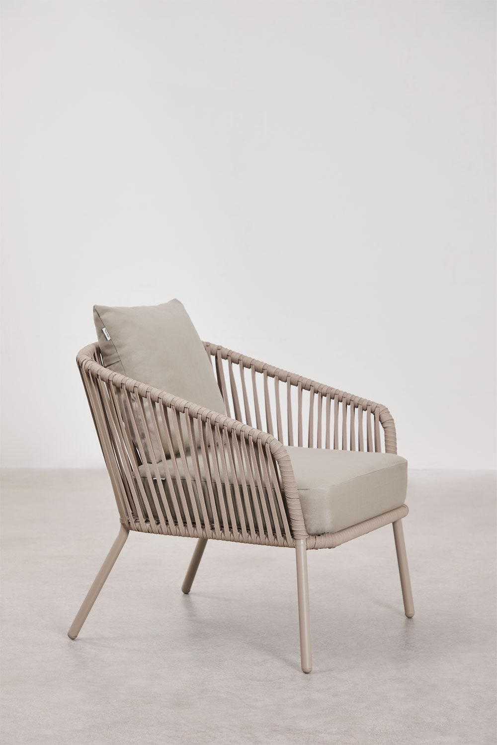 Outdoor Lounge Set TORA, Mocha Brown