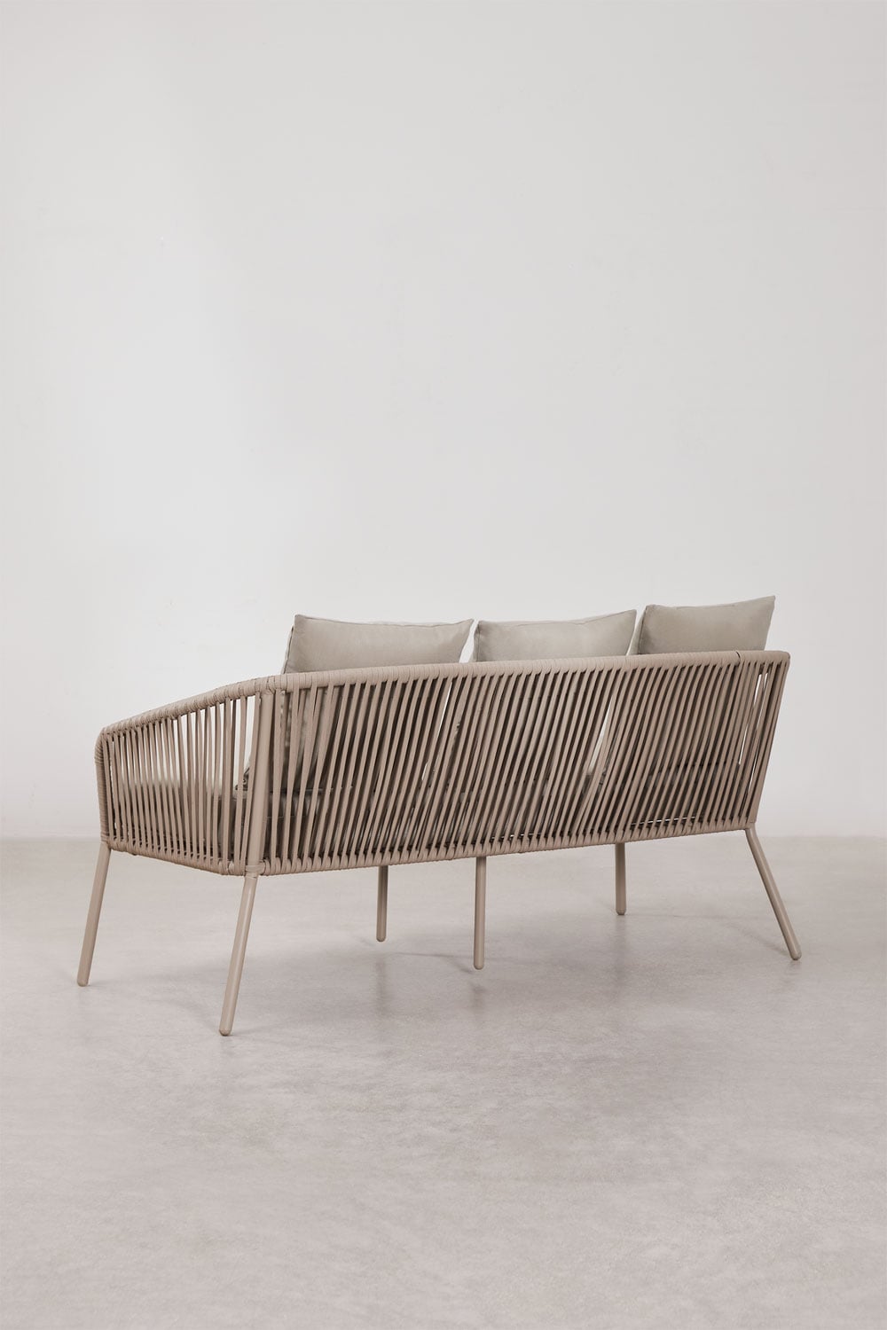 Outdoor Lounge Set TORA, Mocha Brown