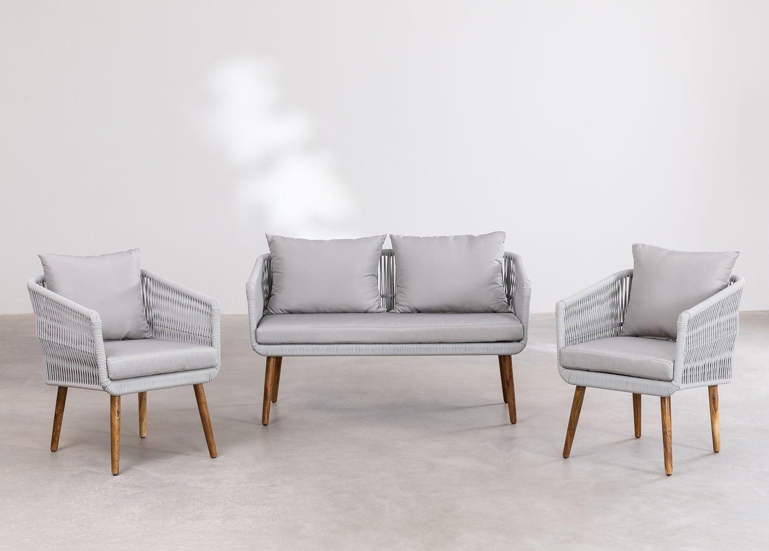 Outdoor furniture set VEGA Style, grey