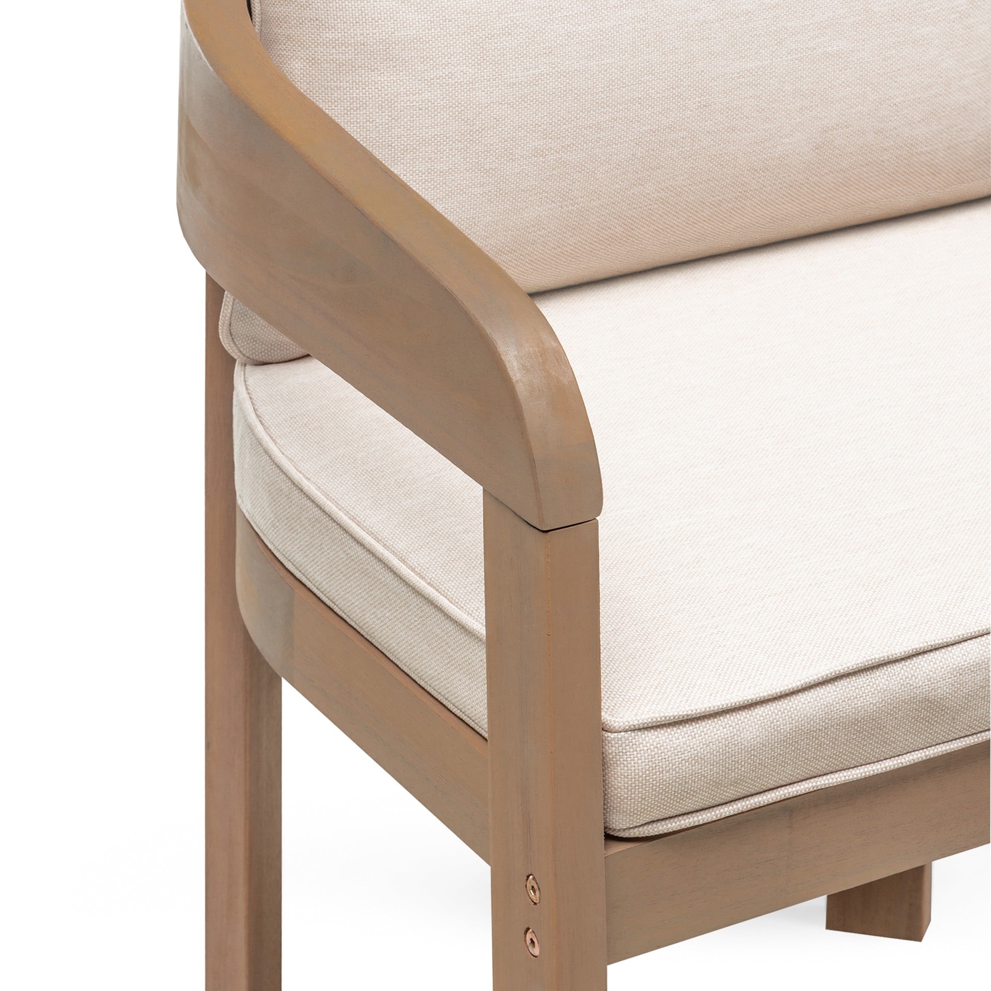 Outdoor set VANITE II, 240 cm + 8 chairs, sand