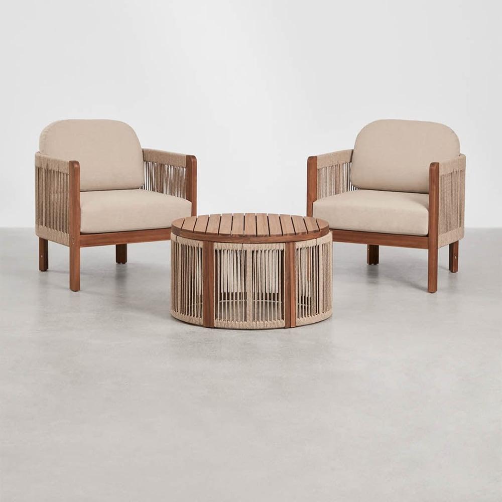 AKARO furniture set, two armchairs