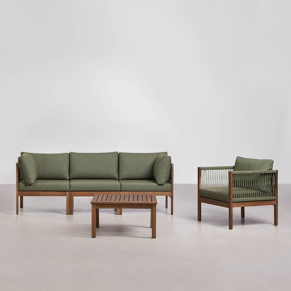 Outdoor lounge set PARMA, olive