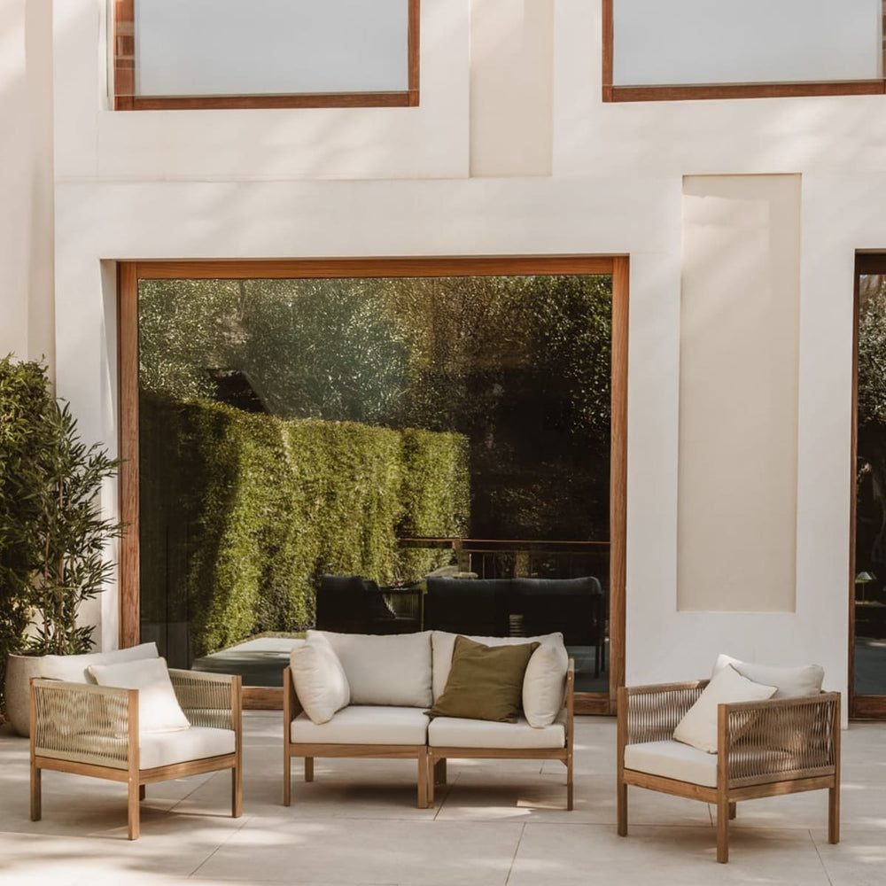 Outdoor furniture set PARMA, Gardenia white