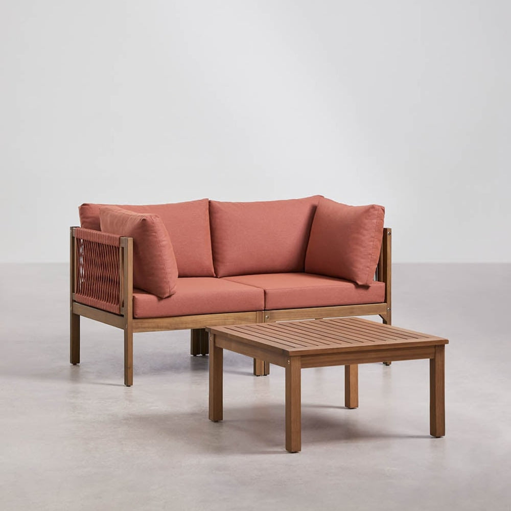 Lauko baldų rinkinys PARMA, terakota