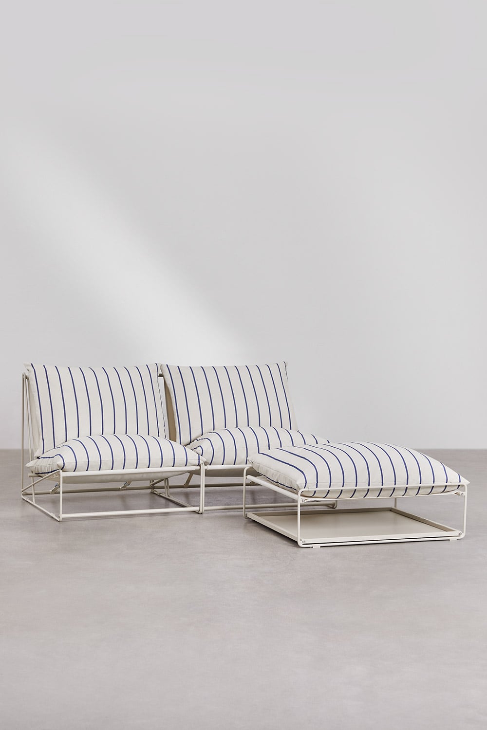 Modular Sofa COSMO, Cream-Sand-Blue