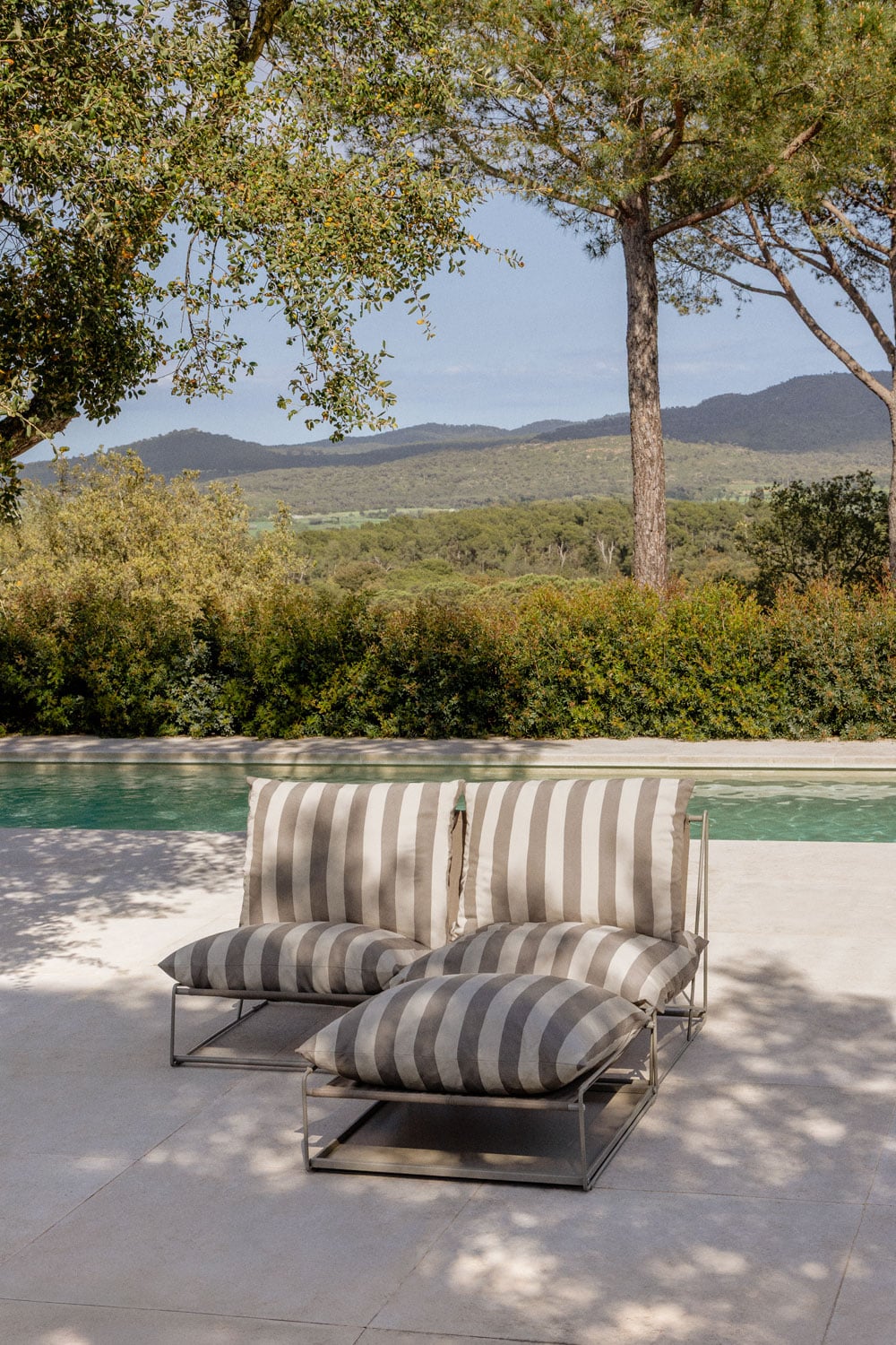 Modular Sofa COSMO, Cream-Sand-Blue