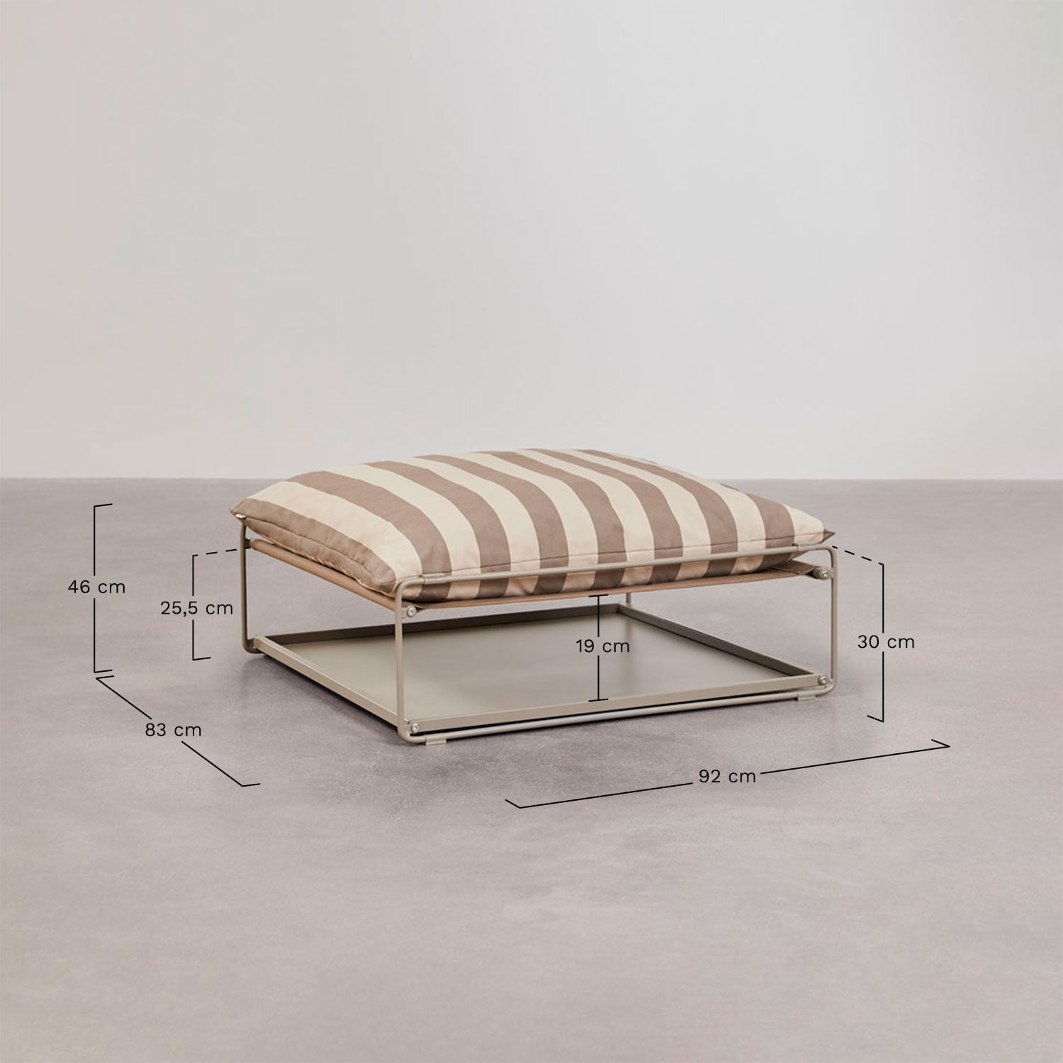 Modular Sofa COSMO, Cream-Sand-Blue
