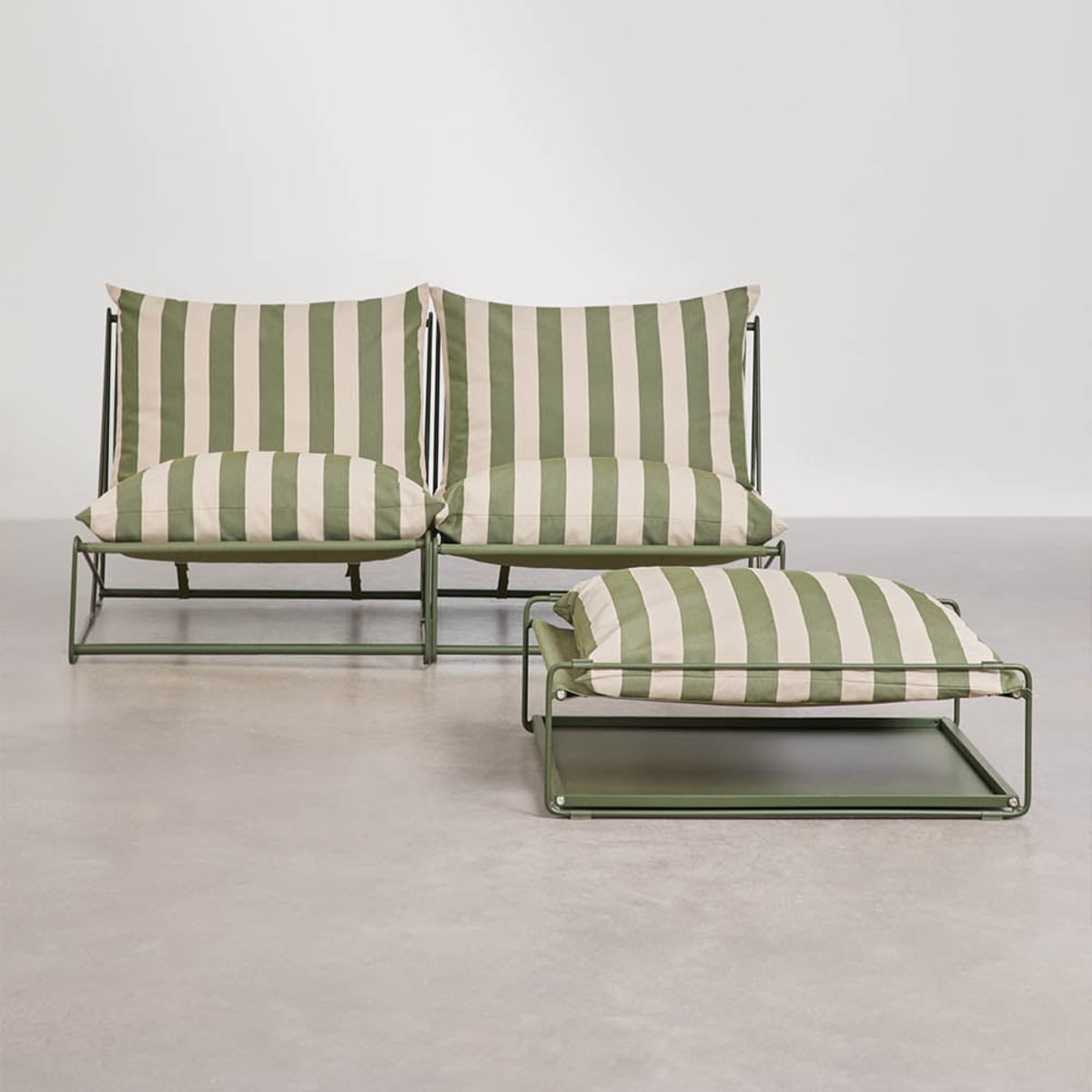 Modular sofa COSMO, Sand olive green