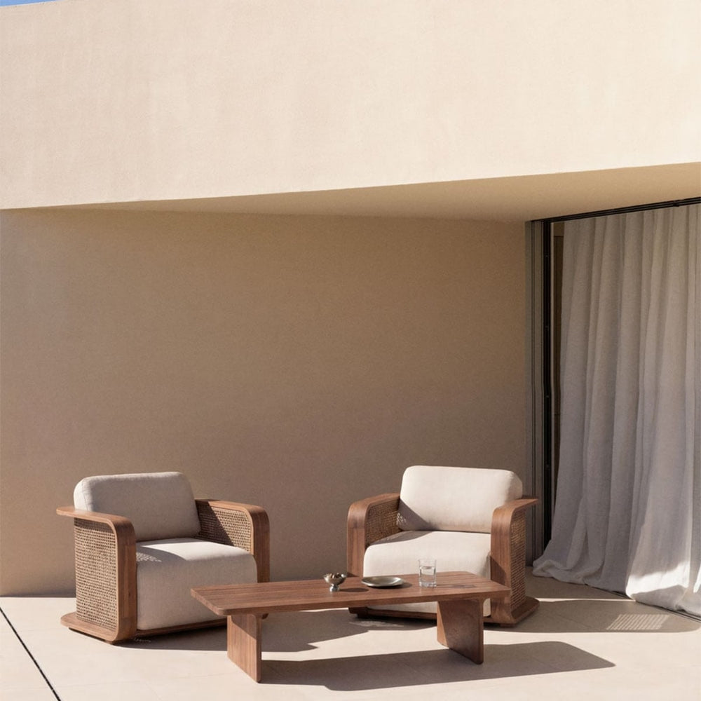 RATIKO set, 2 armchairs and a table