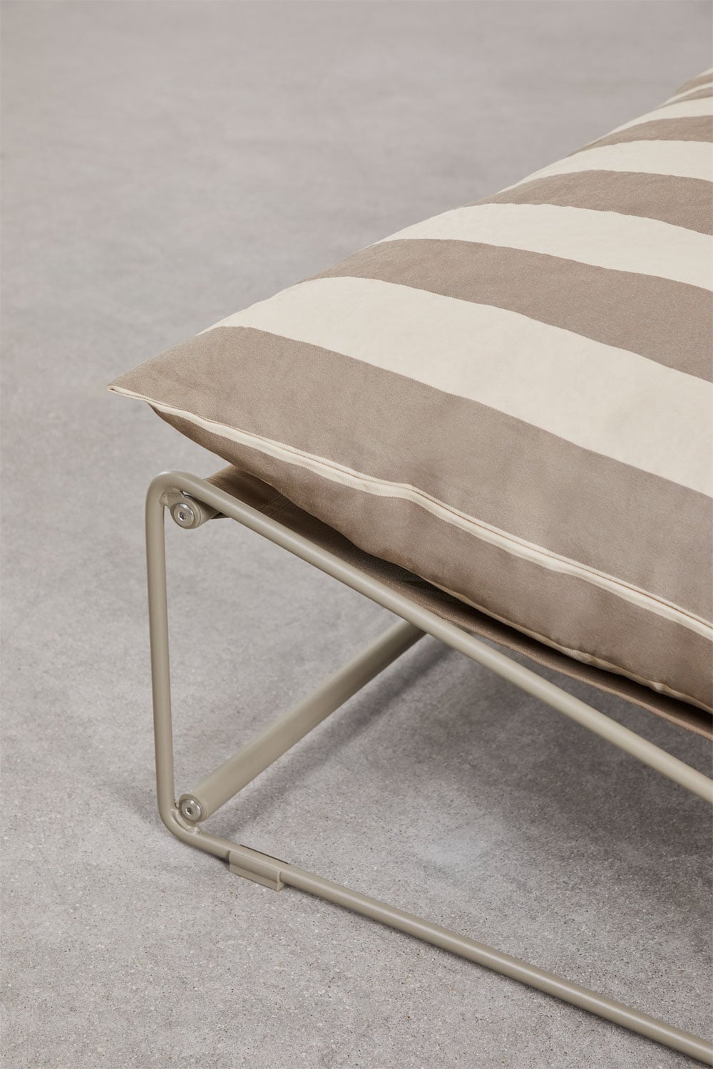 Outdoor furniture set COSMO, Cream sand - mocha brown