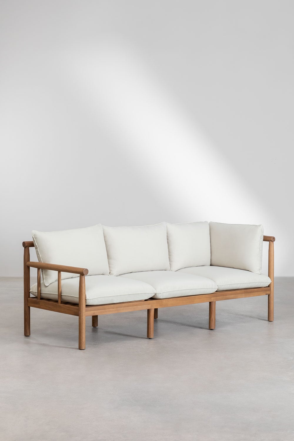 Komplektas OAKANO, sofa, fotelis ir staliukas