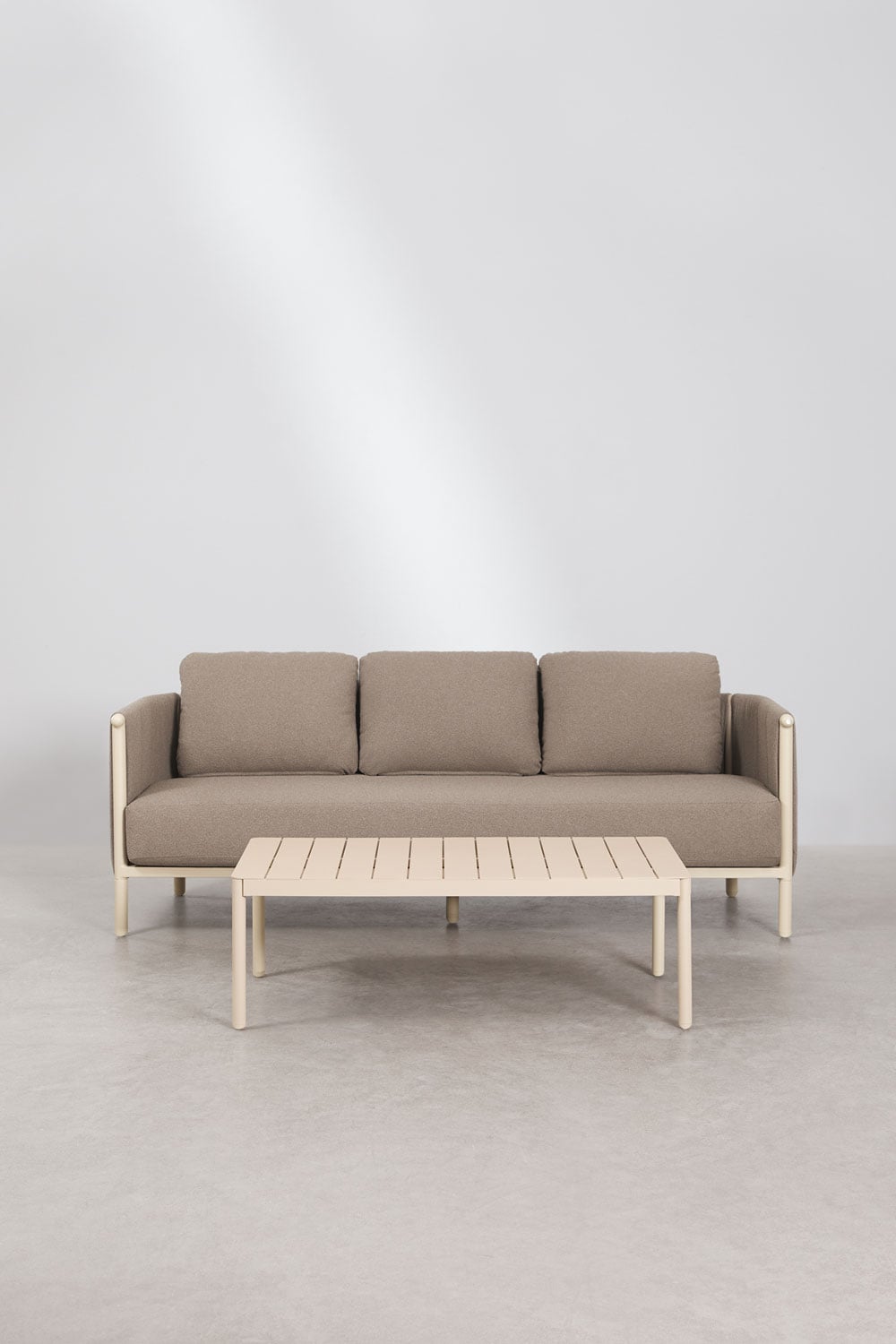 Outdoor furniture set DUNA, brown