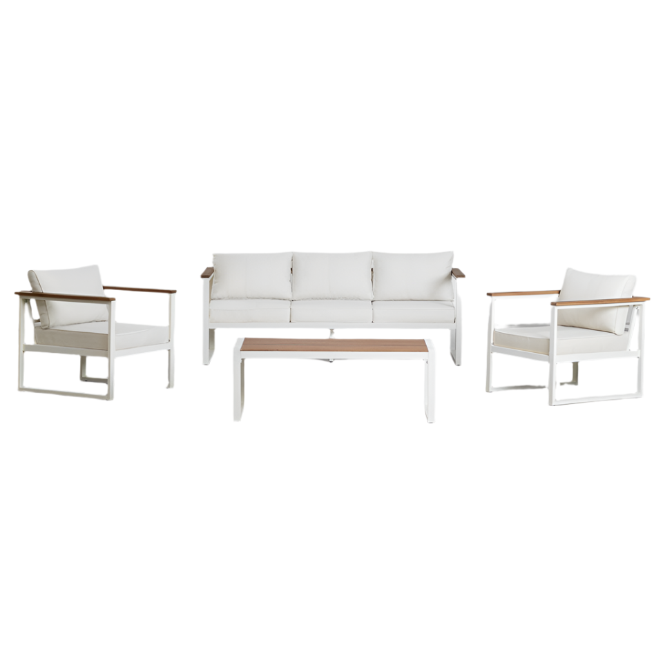 Lauko komplektas AUBRIL, Gardenia balta