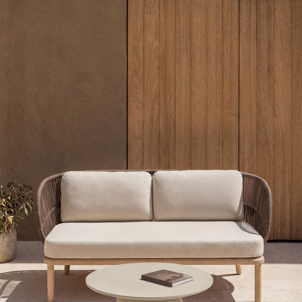 Outdoor furniture set CORAL, sofa chocolate