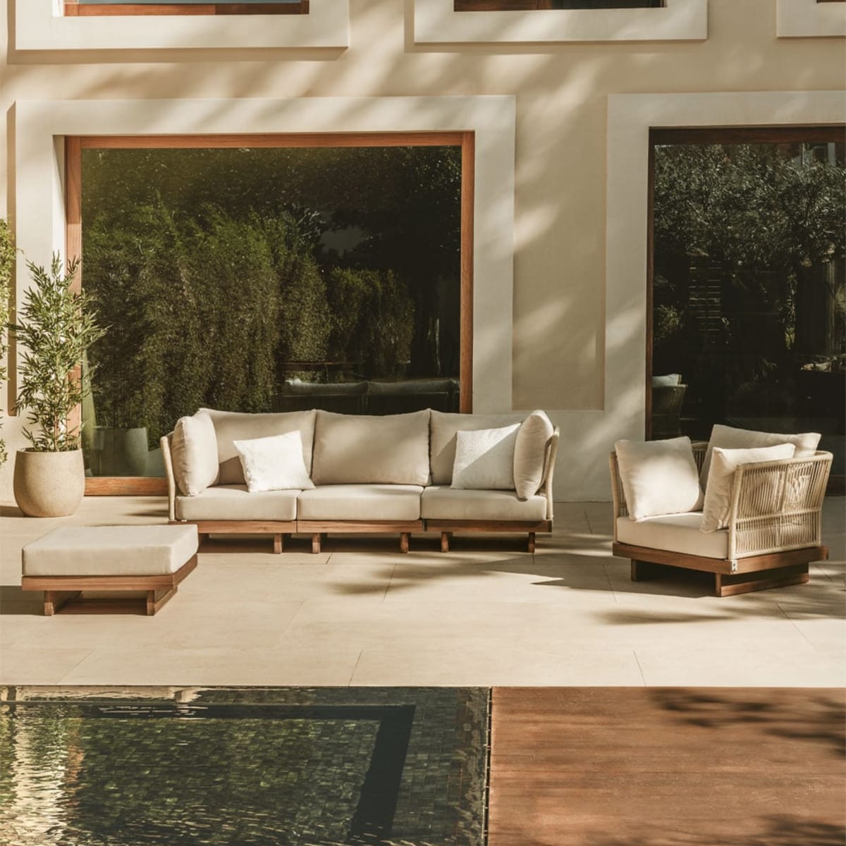 Modular outdoor set FORTO, 3 pieces