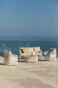 Sodo komplektas SOPHIE su 2 vietų sofa, foteliais ir staliukais | namuideja.lt | sodo komplektas