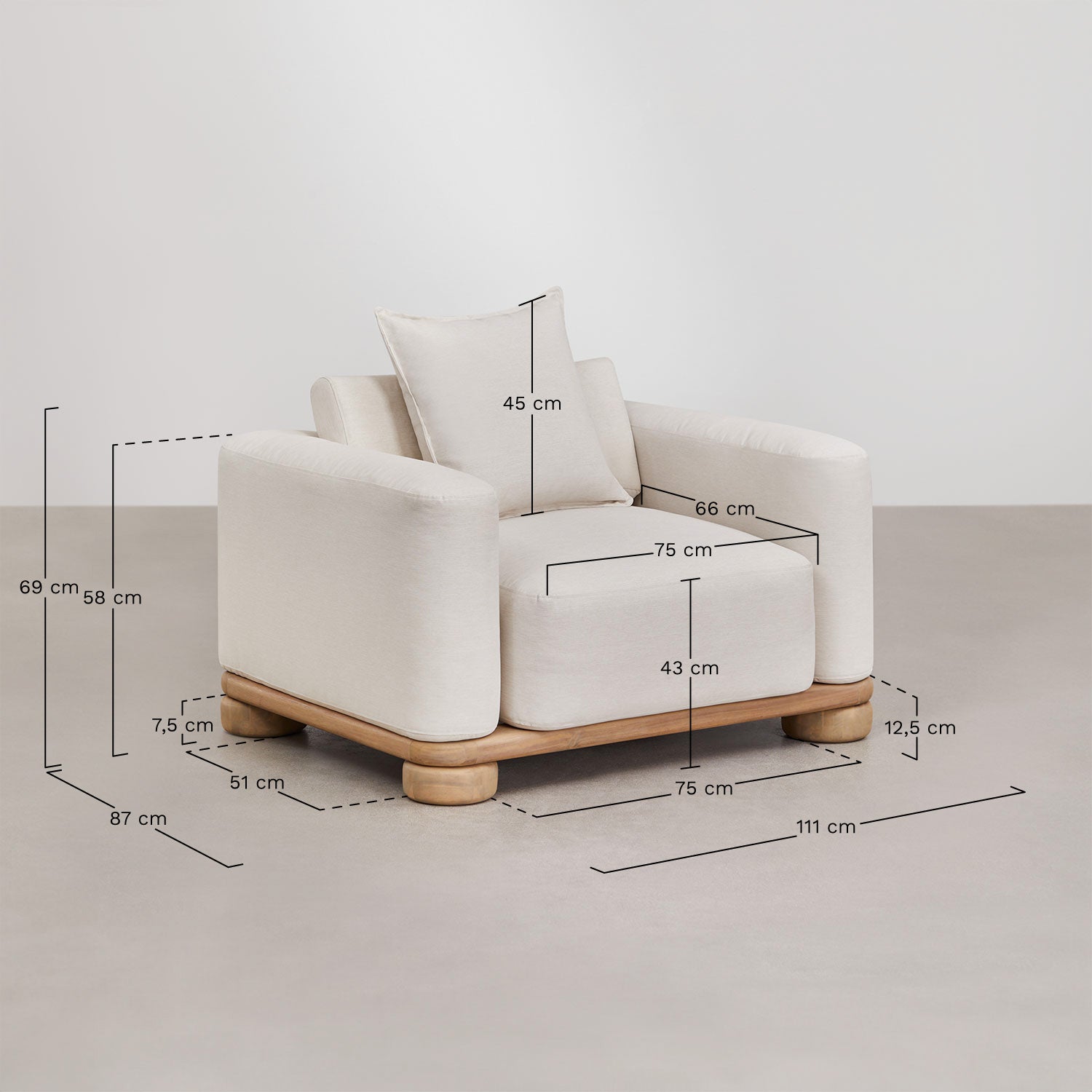 Lauko sofos komplektas IOANIS