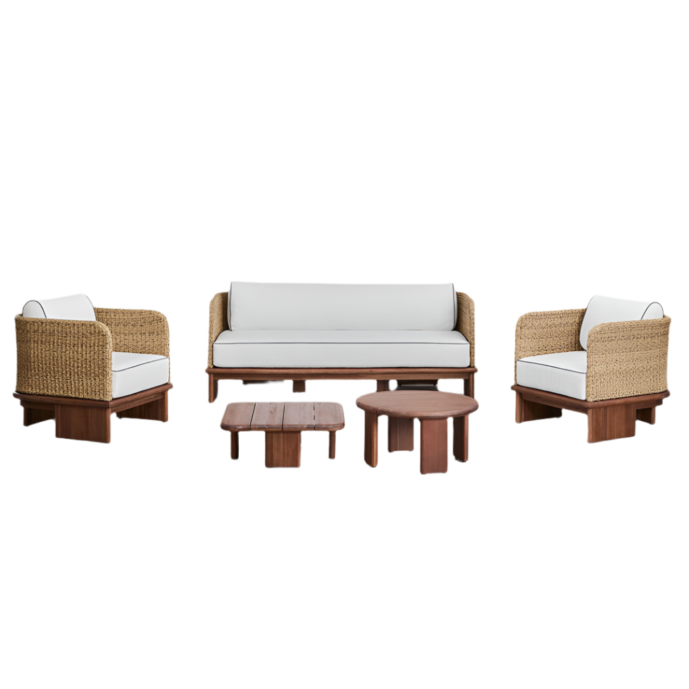 Lauko baldų komplektas FAME, akacijos medis