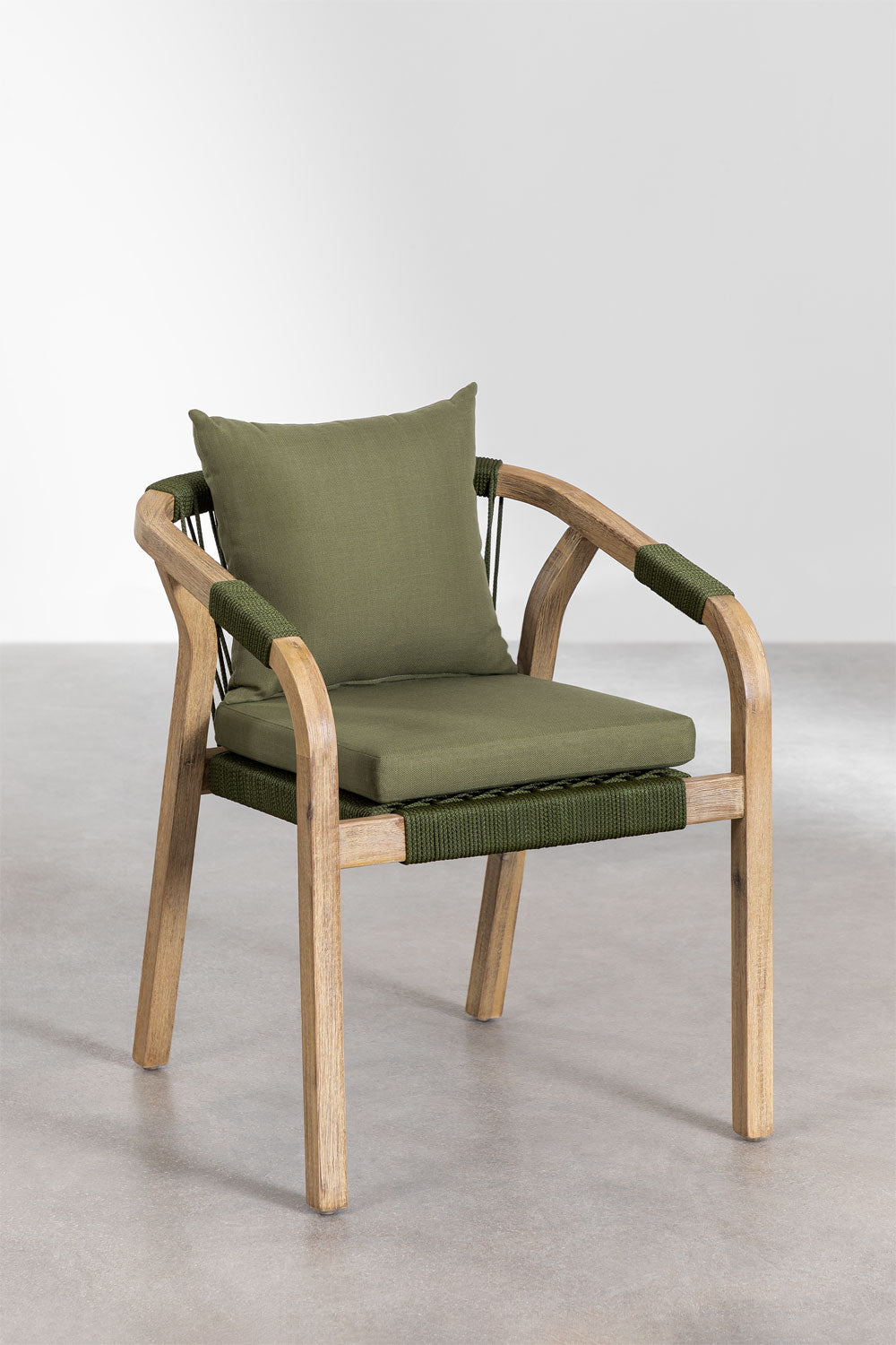 Valgomojo komplektas DUBAI, Verde Army