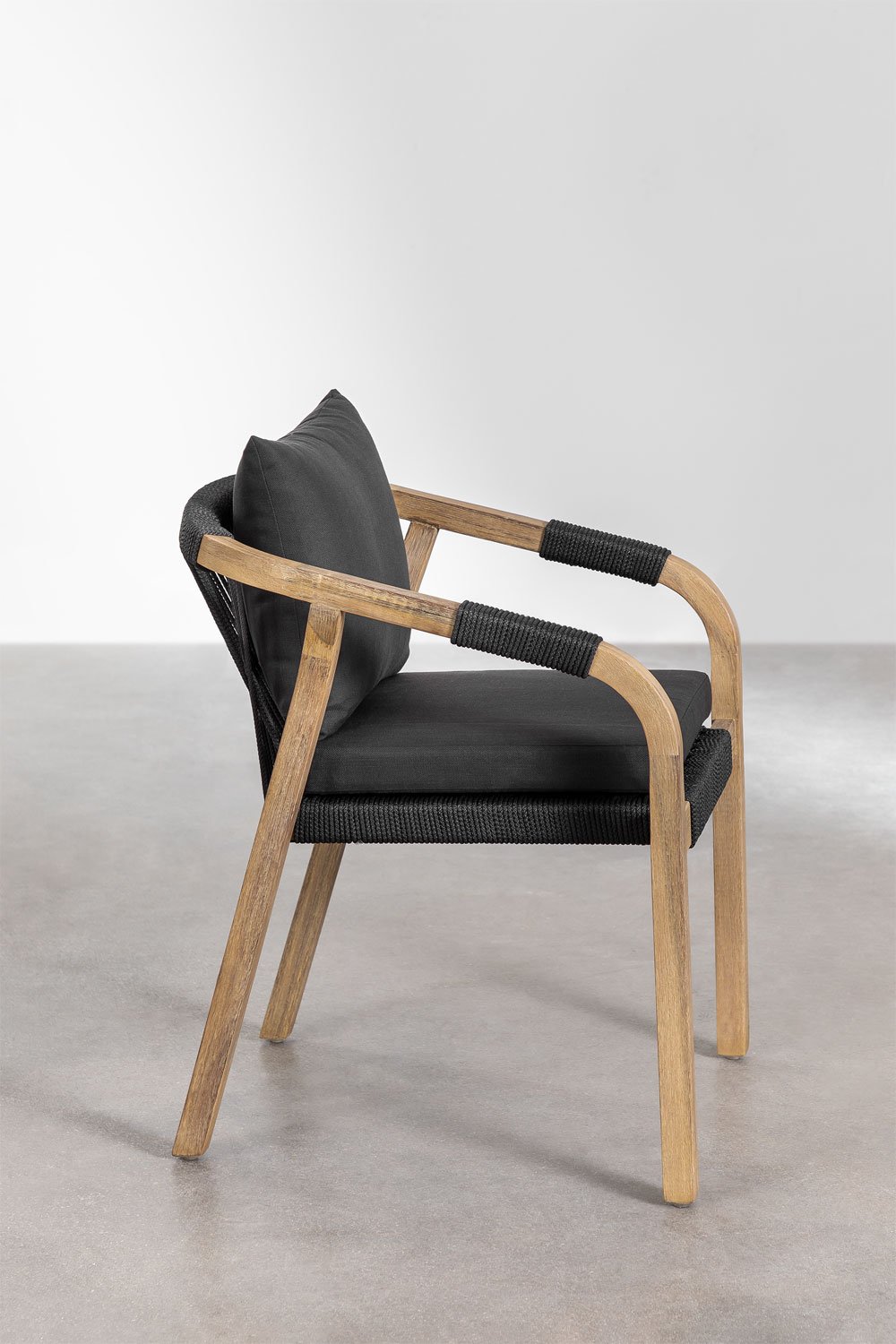 Valgomojo komplektas DUBAI, grafito