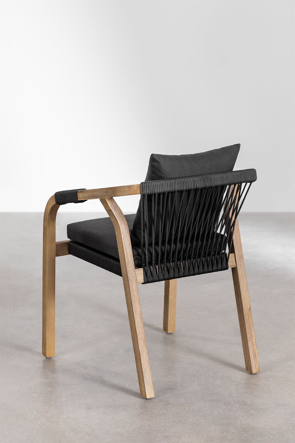 Valgomojo komplektas DUBAI, grafito