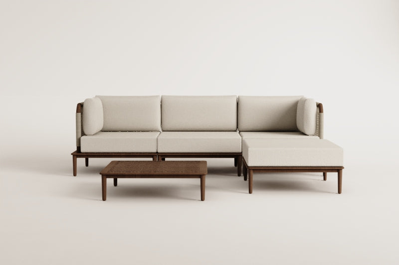 Modulinė sofa DZORELA – vaizdas iš šono
