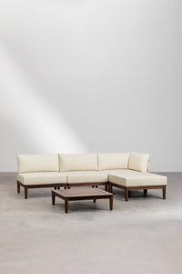 Modulinė sofa DZORELA tamsi akacija spalvos