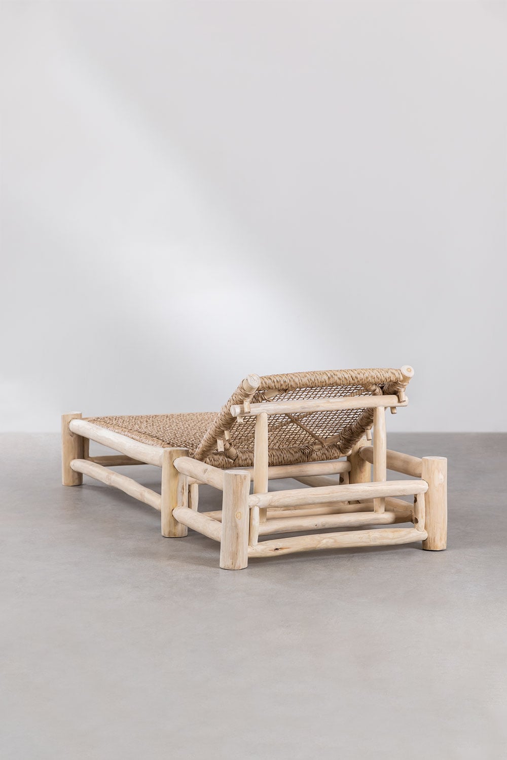 Reguliuojamas lauko gultas TEAK, tikmedis