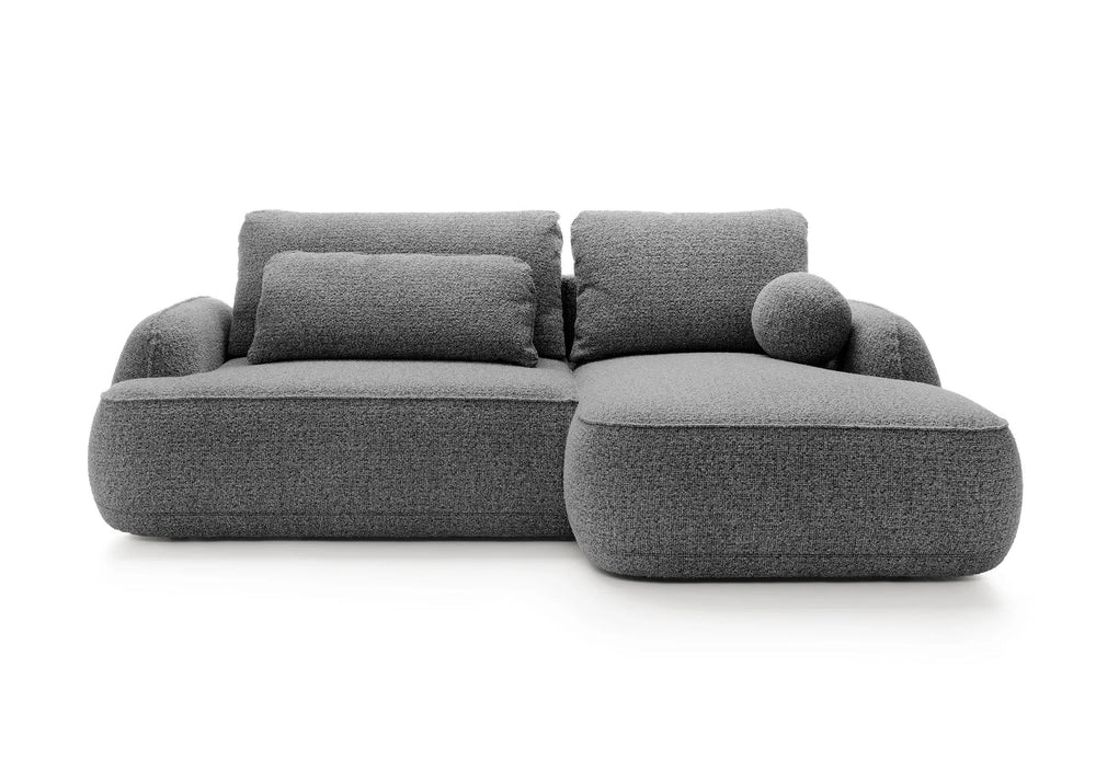 Corner sofa ZEN, dark grey