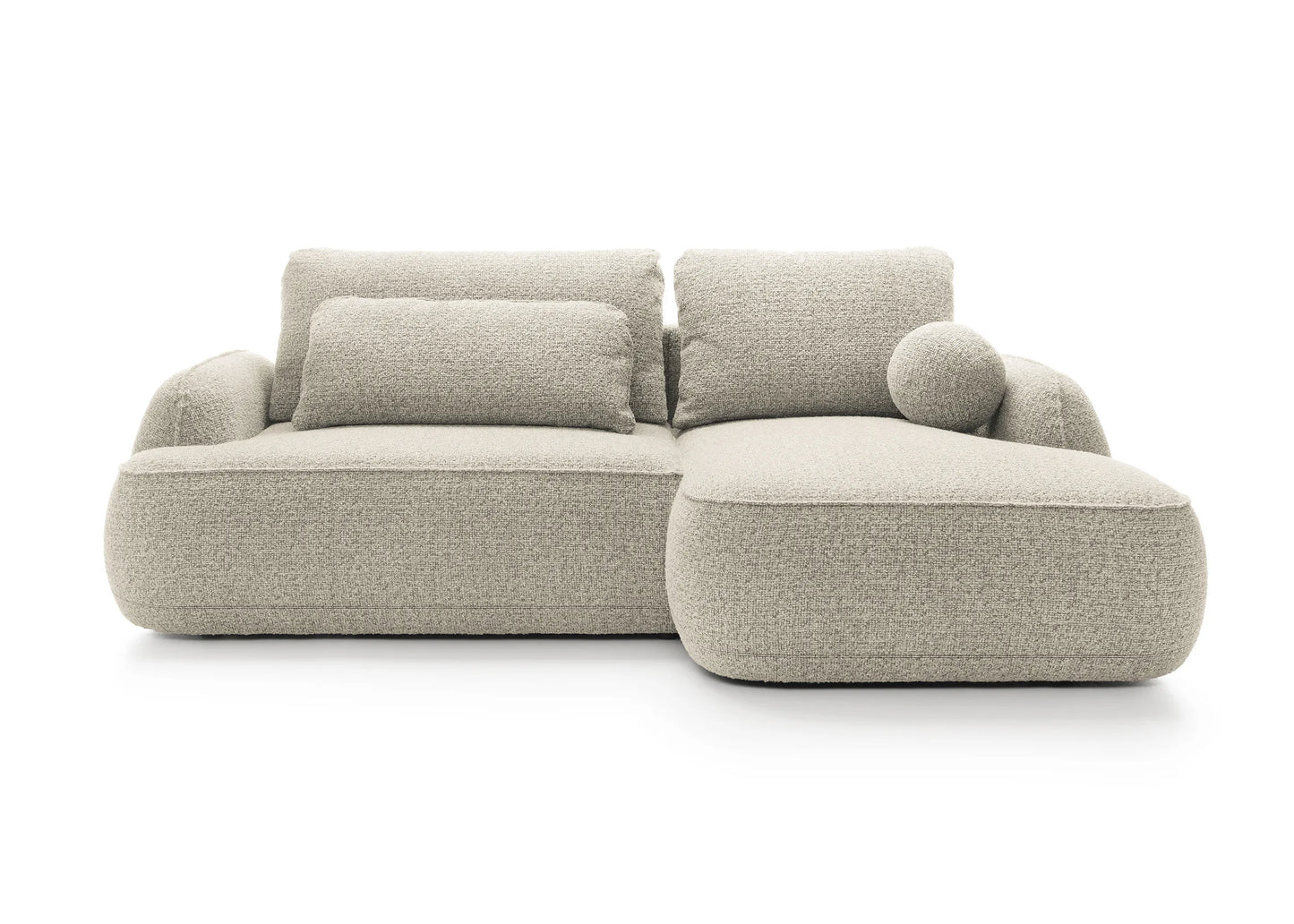 Corner sofa ZEN, brown