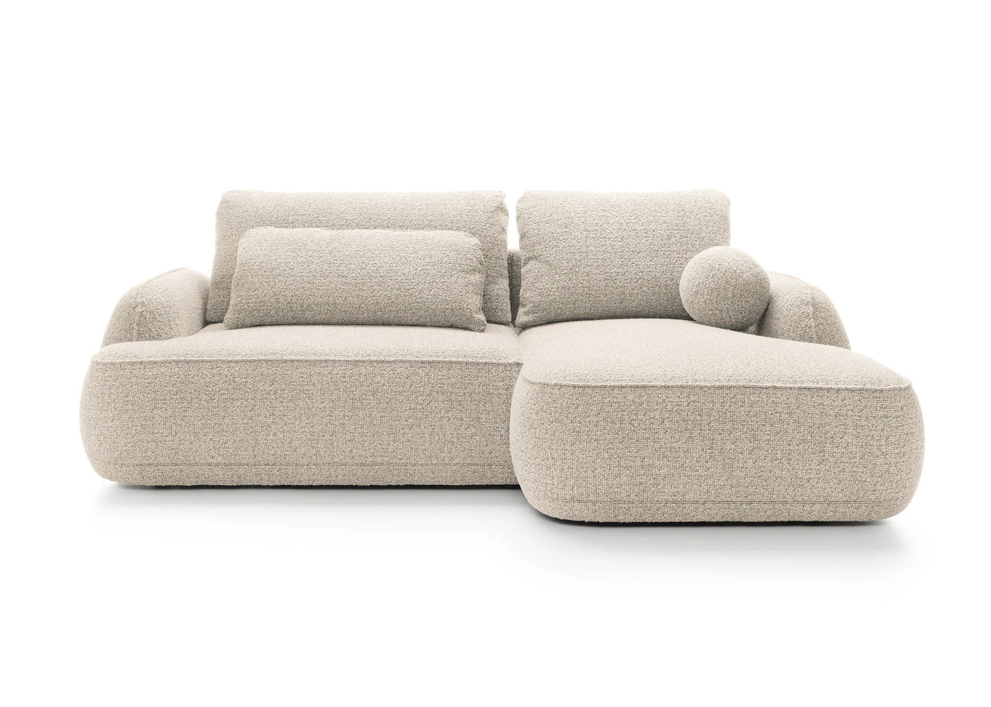 Kampinė sofa ZEN, smėlio
