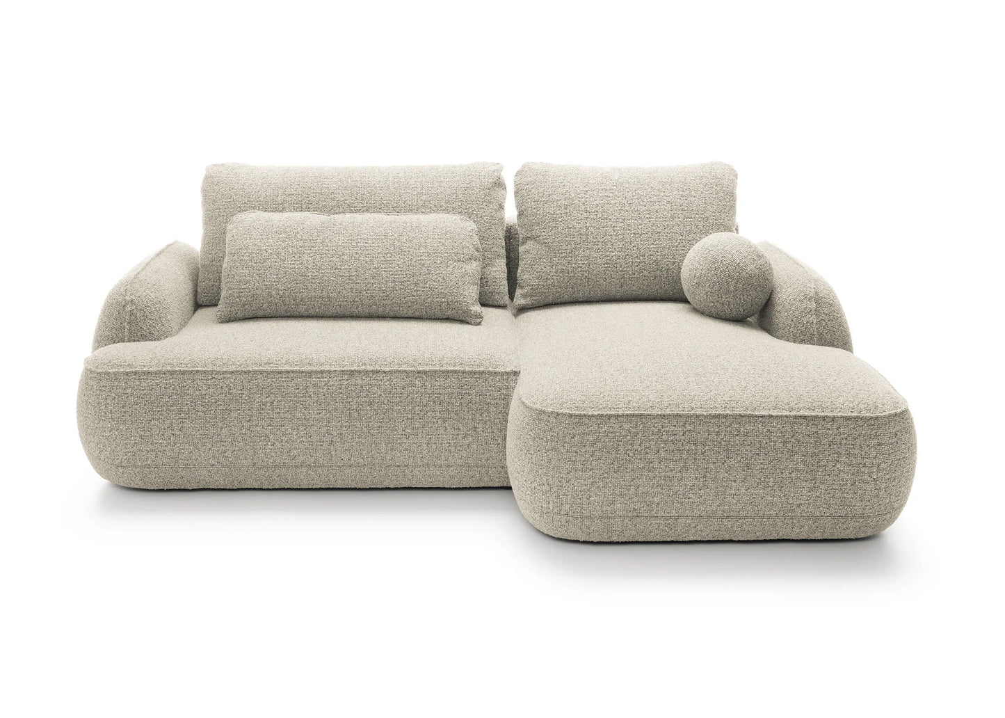 Corner sofa ZEN, brown