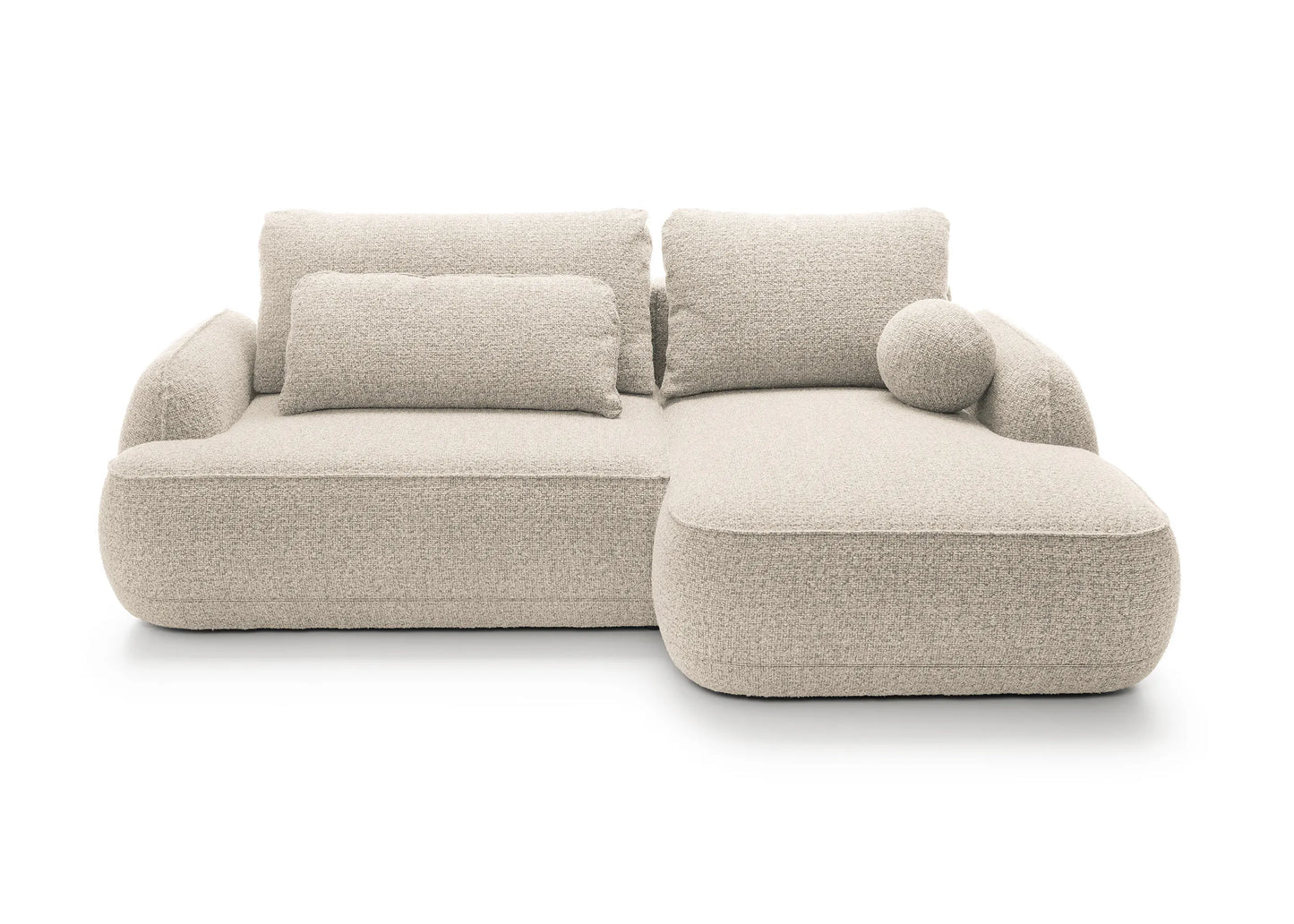 Kampinė sofa ZEN, smėlio