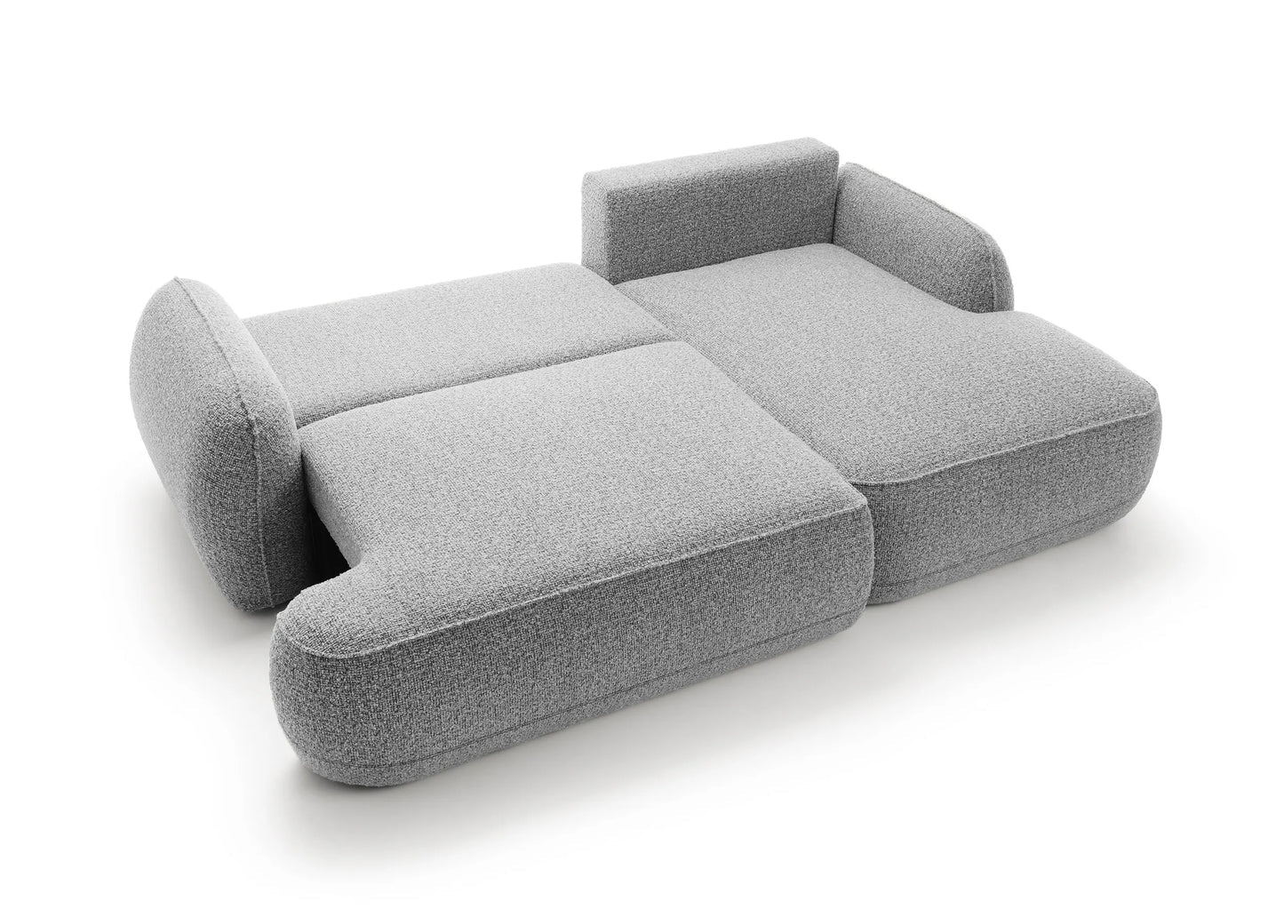 Kampinė sofa ZEN, pilka