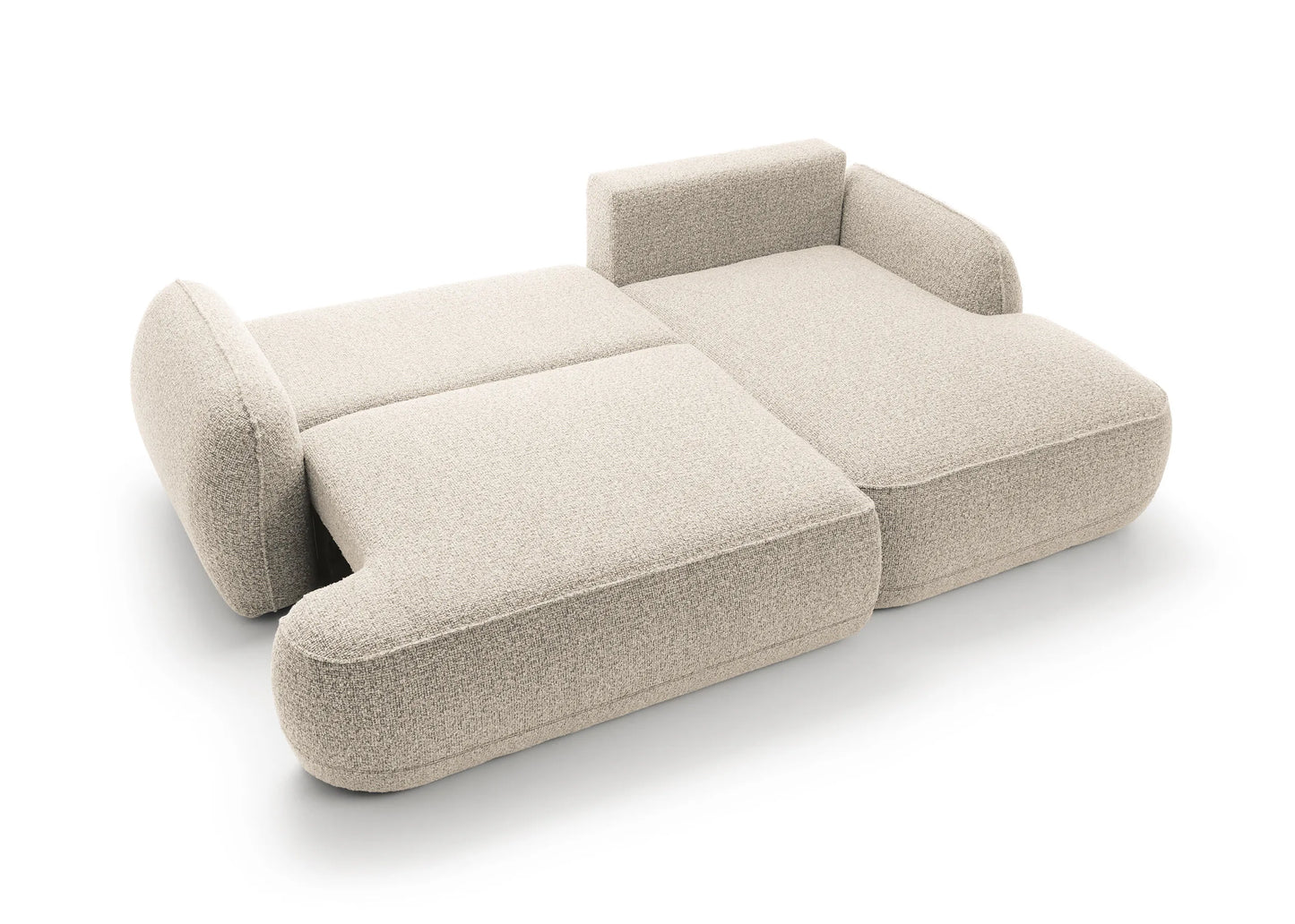 Kampinė sofa ZEN, smėlio
