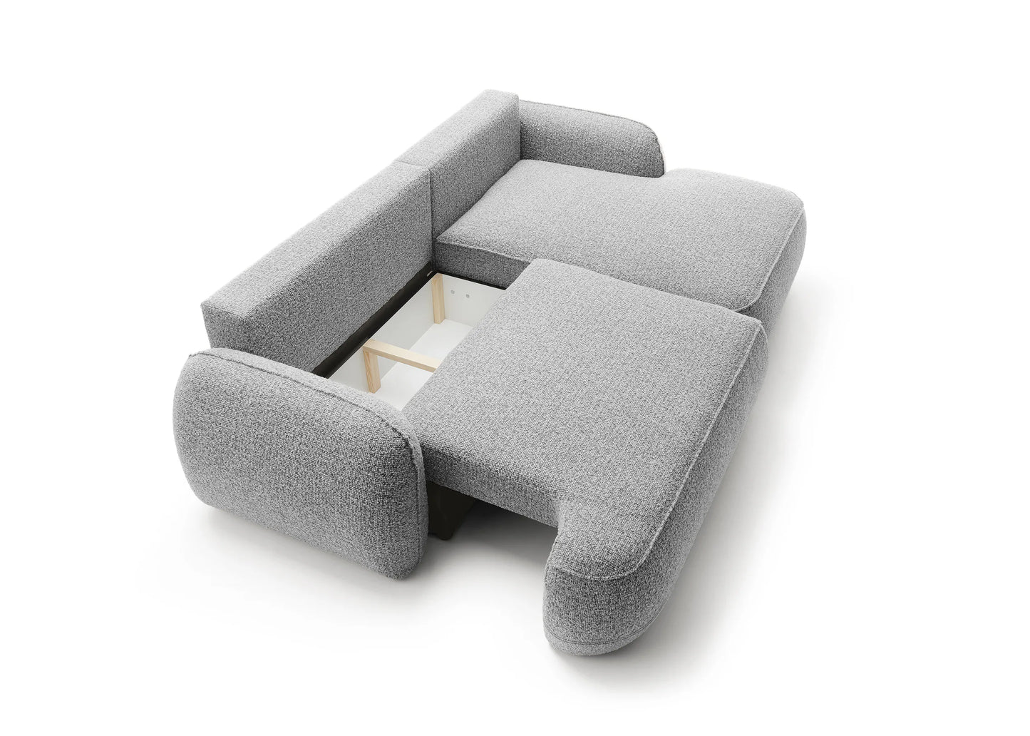 Kampinė sofa ZEN, pilka