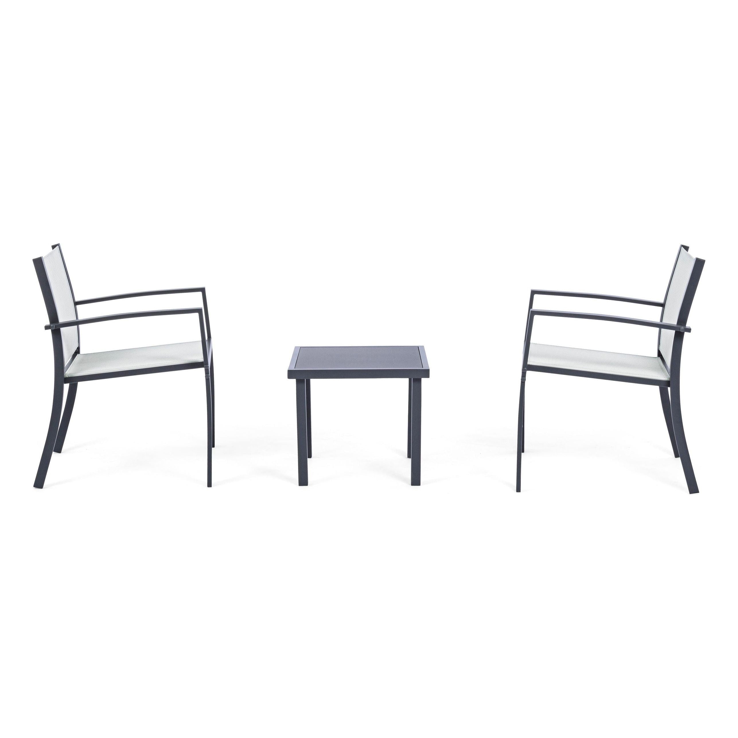 Lauko poilsio komplektas AURI CHARCOAL