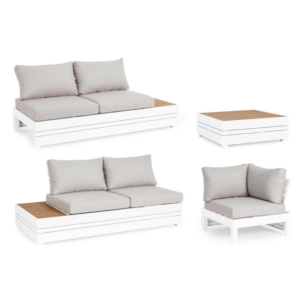 Lauko poilsio komplektas OSTEN WHITE
