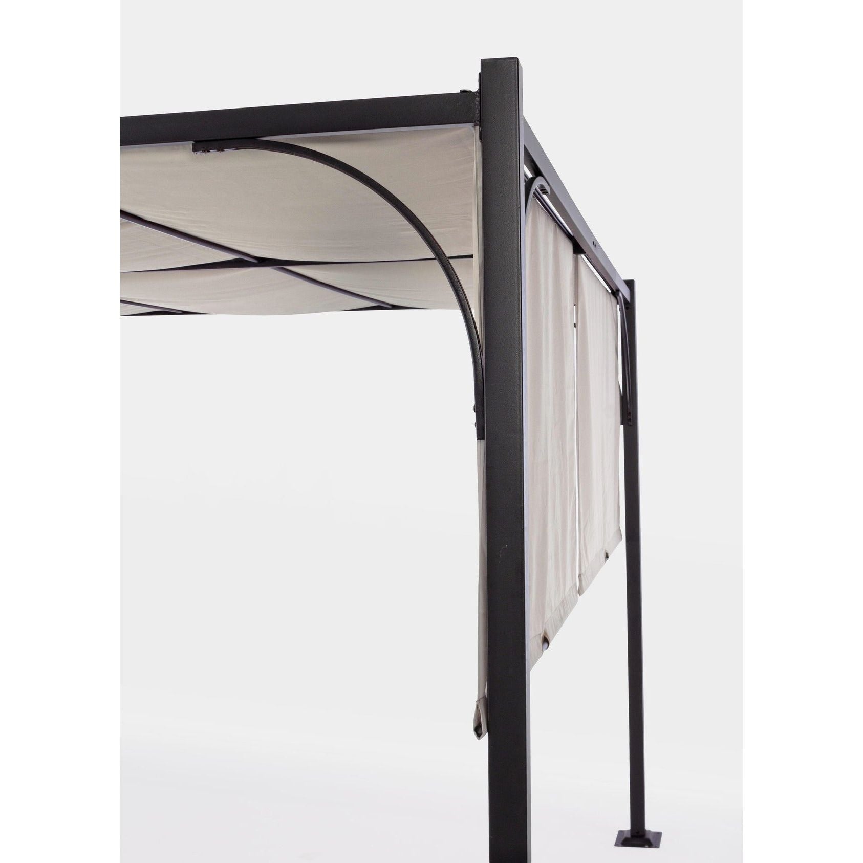 Pavėsinė SLIDE SLIDE ANTHRACITE-GREY, 3x3