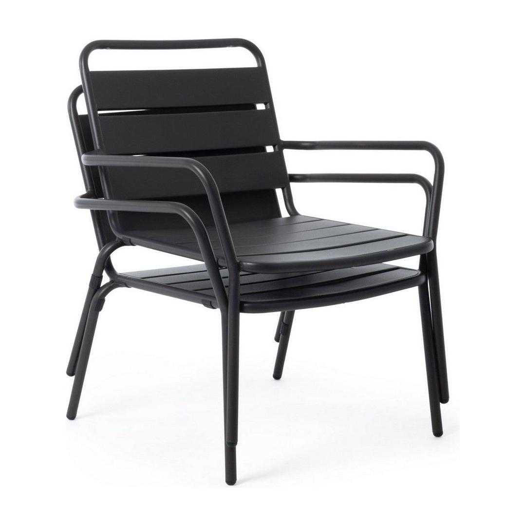 Lauko fotelis MARLYN CHARCOAL