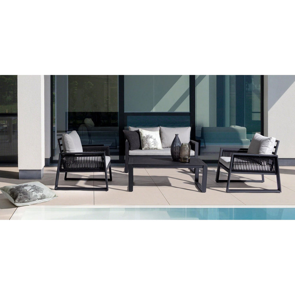 Lauko poilsio komplektas CAPTIVA CHARCOAL