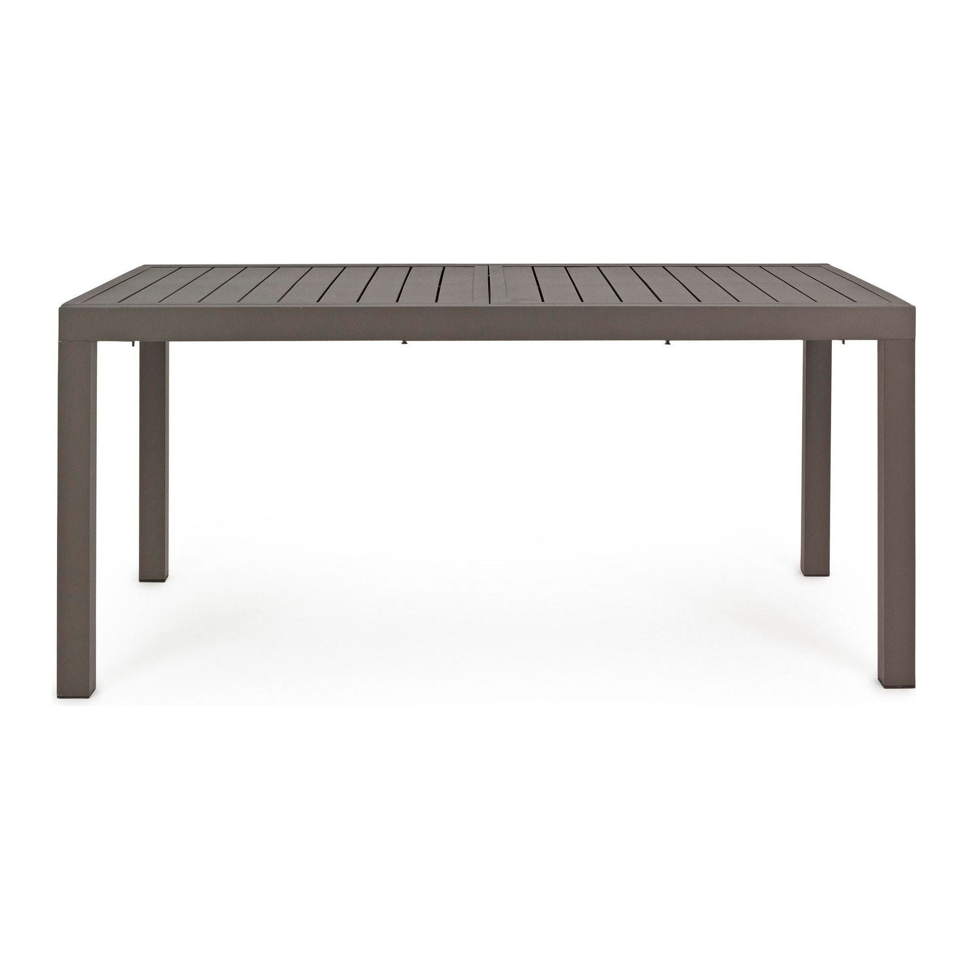 Outdoor dining table HILDE COFFEE, 160-240X90