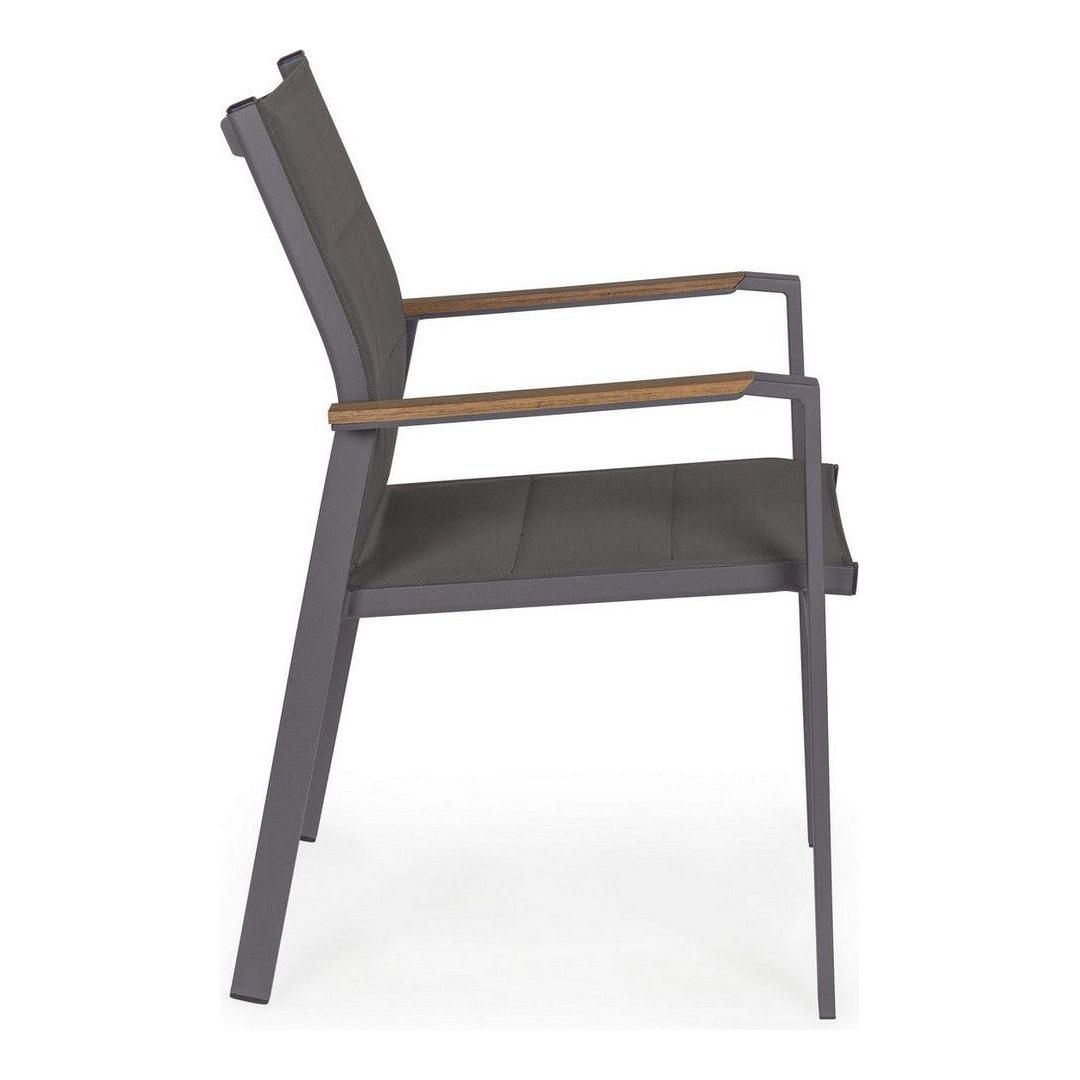 Lauko kėdė KUBIK CHARCOAL