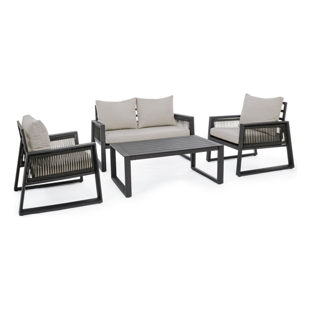 Lauko poilsio komplektas CAPTIVA CHARCOAL
